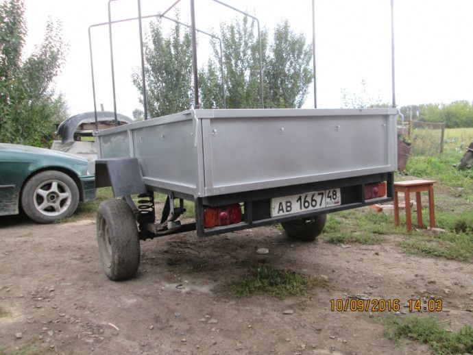 Самодельный автоприцеп
